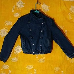 Vintage Latitudes blue jean size medium jacket